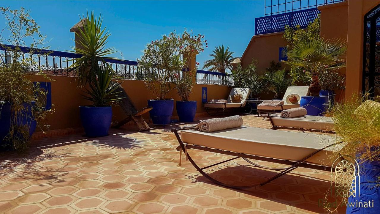 Riad Awinati Location Privatisee ,Piscine Chauffee , Beau Rooftop Hotel Marrakesh Exterior photo